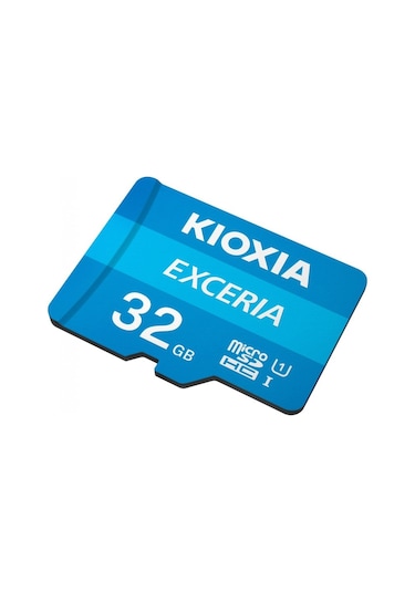 Kioxia Exceria LMEX1L032GG2 32 GB MicroSDHC UHS-I Class 10 Hafıza Kartı + Adaptör