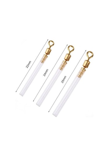 Muqzı Spor Aksesuarı 50 Adet Karışık Boyut Şeffaf Dönebilen Balıkçılık Şamandıralar Şamandıralar Balık Takımı Bobber Büyük