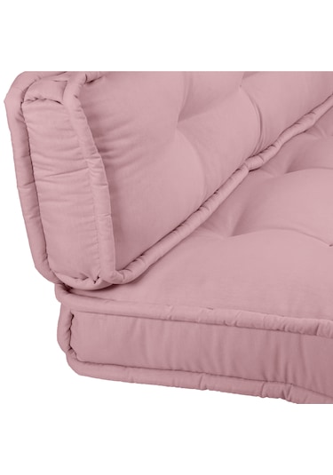 Xpermate Bisküvi Minder Petek Önü Fransız 60x120x14 Pembe