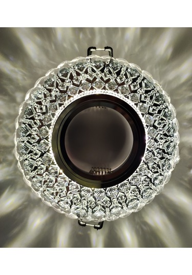 2 Adet Ct 6639 Cata Ipek Led Çerçeveli Günışığı Cam Spot Kasası