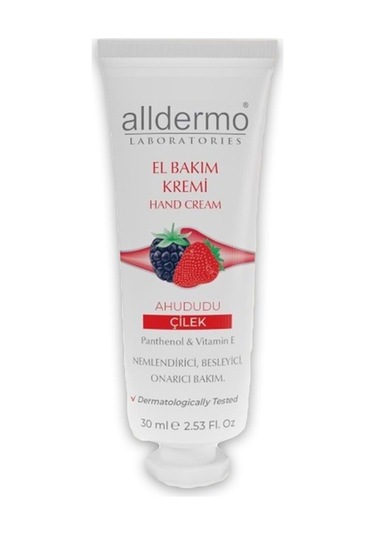 Alldermo Ahududu Çilek El Bakım Kremi 30 ML