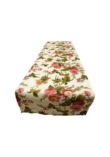 Runner Dekoratif Vip Masa Örtüsü 40X140 CM İngiliz Gülü