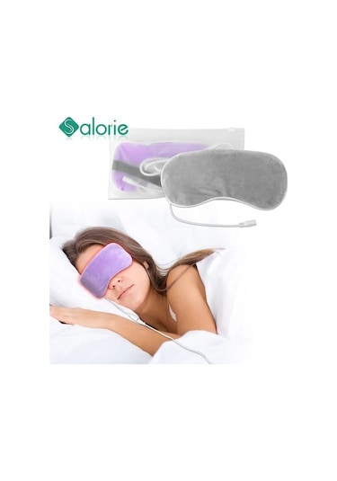 Mor Usb Isıtmalı Buhar Göz Maskesi Wımabo Çok Renkli