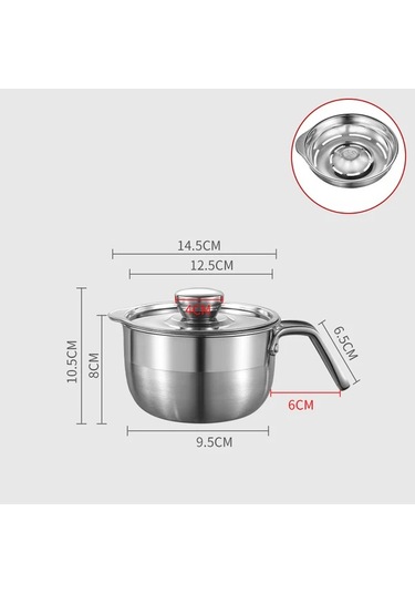 Techbloom 1 Adet Premium 304 Paslanmaz Çelik Yumurta Beyazı Ayırıcı With Lid Sağlıklı Pişirme Ve Fırın İçin Kolay Yumurta Sarısı Ayırma Ahşap