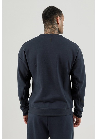Air Life Sıfır Yaka Erkek Sweatshirt 180011 Lacivert