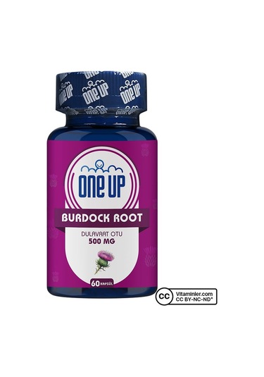 One Up Burdock Root Dulavrat Otu 500 MG 60 Kapsül