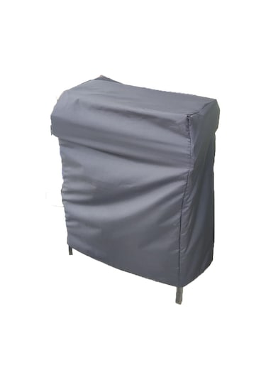 İklim Demir Kapaklı Barbekü Yazlık Tipi Mangal Grill Oluklu Izgara Siyah 40 X 70