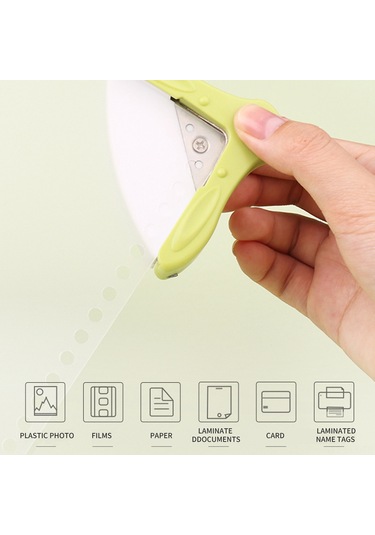 Xindoker Mini Taşınabilir Pvc Köşe Yuvarlatma Aleti - 5mm Yarıçap, Mavi Veya Yeşil Seçenekli