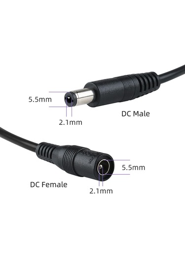 Concord Power Uzatma Kablosu 10 Metre Awg23 Erkek/dişi