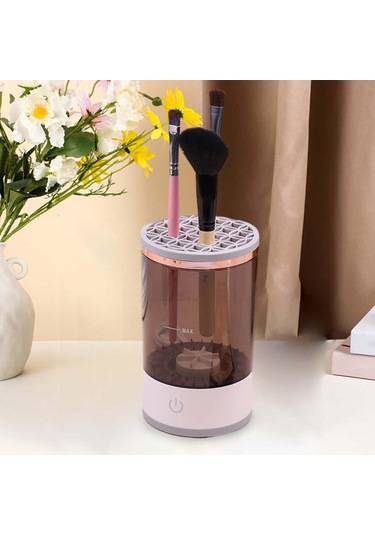 Suntek Makyaj Fırçası Temizleme Makinesi Usb Kurutucu Otomatik