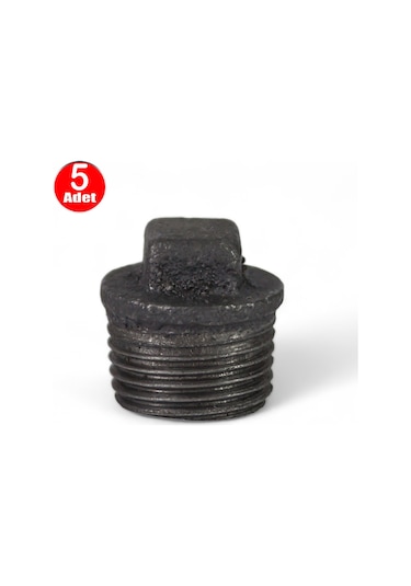 Aletçantam Fittings Döküm Tıpa 1/2 Kör Tapa - 5 Adet