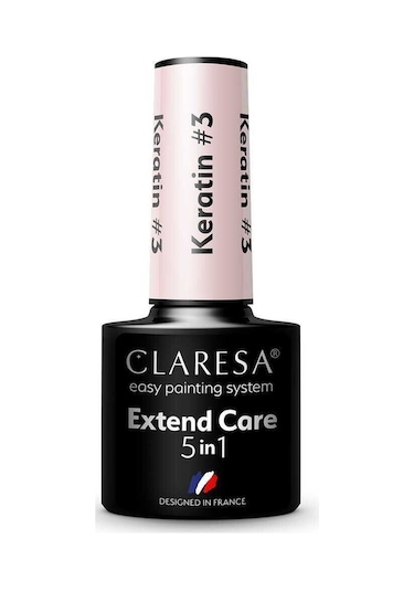 Claresa Keratin 5in1 Renkli Base Coat Nude Pembe Serisi 03 - 5g