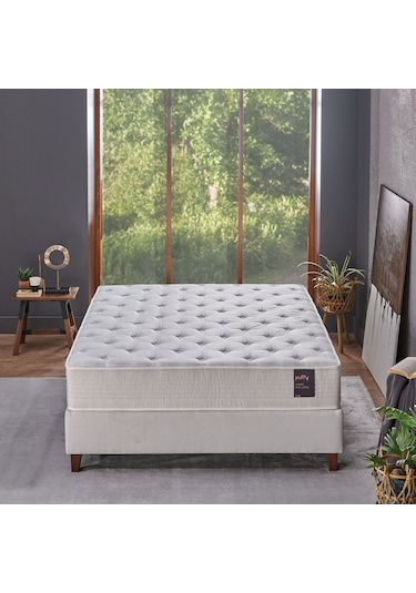 Puffy Hybrid Pro Lateks Pocket Yaylı Tek Kişilik Yatak 90x190