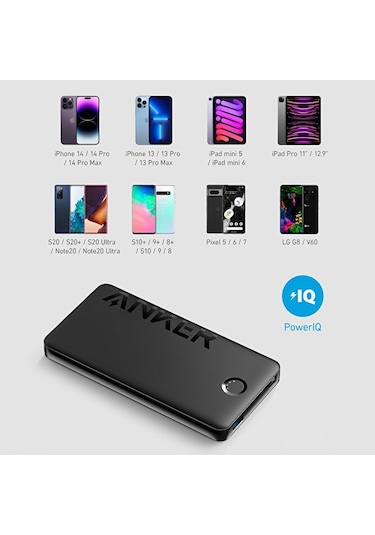 Anker 323 Powerbank 10000mah - Powercore 10k Iı Taşınabilir Hızlı