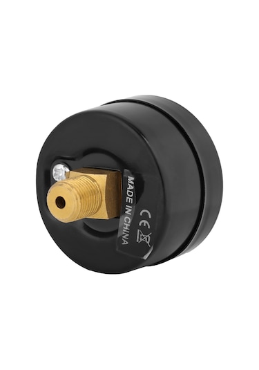Wezone 40mm Metal Basınç Ölçer, 0-10bar/0-160psi Çift Ölçek, 1/8" Npt Teli, Mini Boyutlu Ve Okunması Kolay
