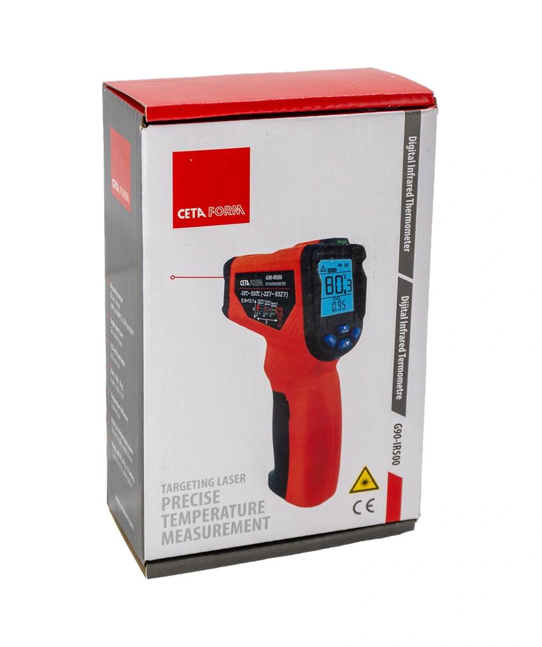 Ceta Form G90-ır500 Infrared Termometre Sıcaklık Ölçüm Lazer