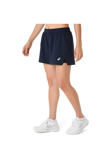 Asics Asıcs Court 2-n-1 Short Kadın Mavi Şort 2042a375-400 Mavi