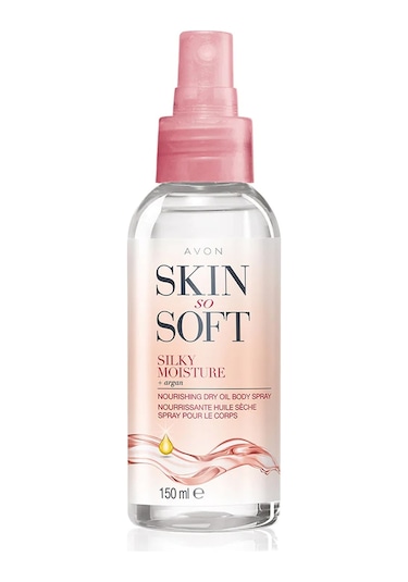 Avon Skin So Soft Silky Nemlendirici Besleyici Kuru Yağ Vücut Spreyi 150 ML