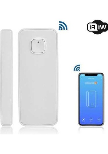 Moly Tuya Akıllı Kapı Pencere Sensörü - Uzak Kontrol, Alarm, Akıllı Ev Güvenliği, Smartlife/tuya Uyumluluğu