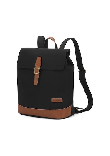 Kanvas Kumaş Kadın Sırt Çantası Smart Bags 1329 Siyah