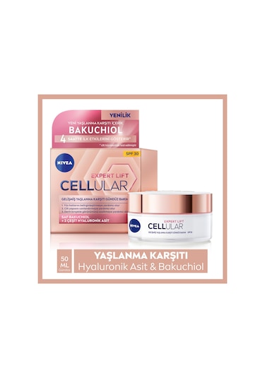 Nivea Hyaluron Cellular Filler + Şekillendirici Yaşlanma Karşıtı Gündüz Kremi 50 ML