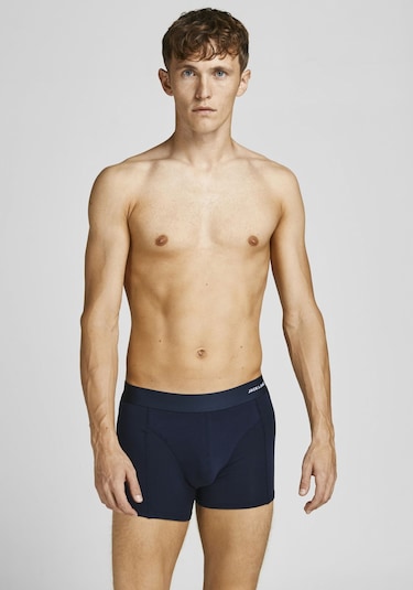 Jack & Jones 12198852 Bambu Erkek Boxer 3'lü Bordo