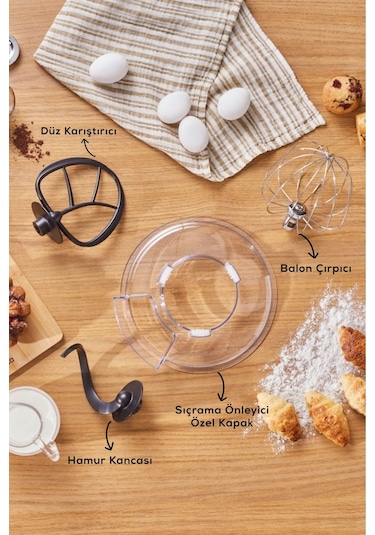 Karaca Pro Artisan Zaman Ayarlı 1600 W 5 L Mutfak Şefi