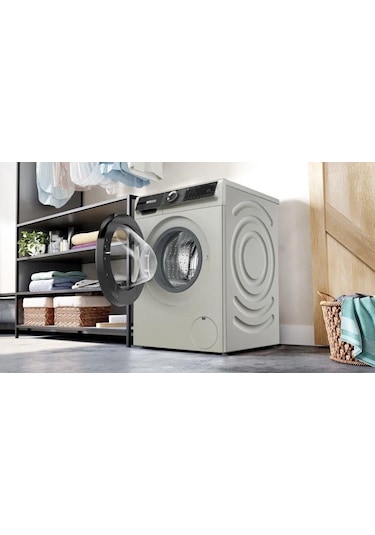 Bosch WGK252ZXTR 10 KG 1200 Devir Çamaşır Makinesi Gümüş