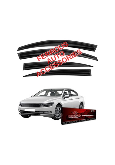 Volkswagen Passat B8 / B8.5 Ferrous Cam Rüzgarlığı 4lü 2015 Ve Üstü