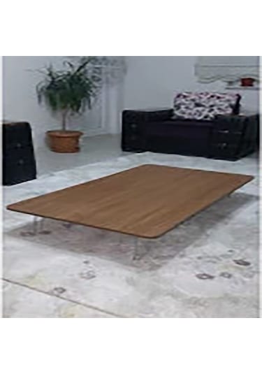 Katlanır Kare Yer Sofrası Hamur Açma Sunum Masası Ceviz