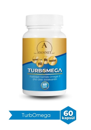 Ayos Life Turbomega Omega3 Balık Yağı 60 Kapsül