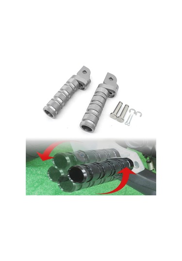 Homyl Yamaha Fz8 Tdm900 Xjr1200 Xjr1300 Için Cnc Arka Ayaklık