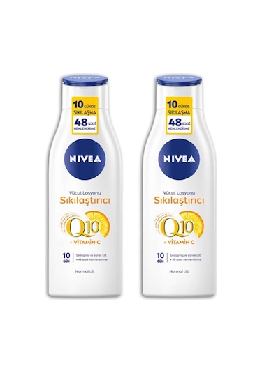 Nivea Q10 Sıkılaştırıcı Vücut Losyonu 2 x250 ML