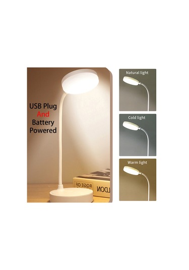 Led Masa Lambası 3 Seviyeleri Kısılabilir Usb Şarj Edilebilir Karışık