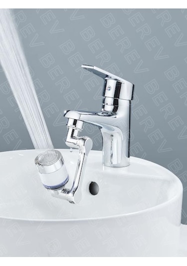 Berev 1080 Derece Dönebilen Filtreli Musluk Başlığı