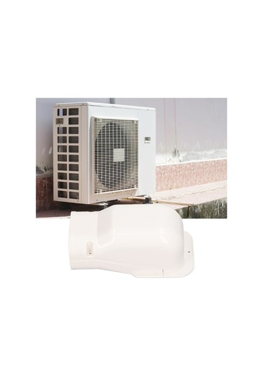 Fortunelane Klima Boru Koruyucu Kapağı Pvc, Dış Cephe/koruma, Dekoratif, Kolay Kurulum, Çevre Dost, Boyanabilir, Ev/sistem Uyumlu