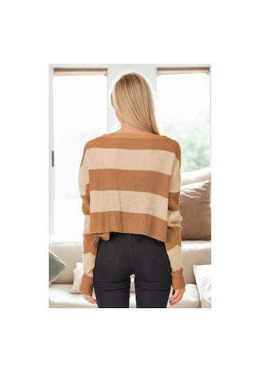 Z8008 Dewberry Bayan Hırka-camel Camel