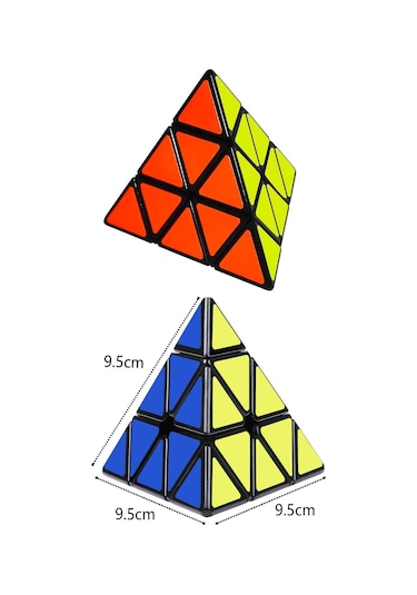 Pyraminx Qy Speed Zeka Küpü Akıl Küpü Rübik Küp