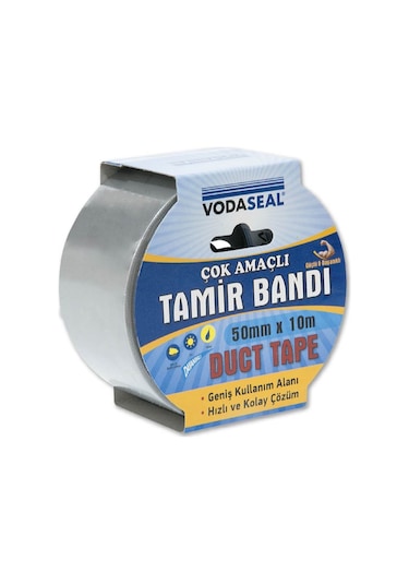 Vodaseal Tamir Bandı Gri 50 mm X 10 MT