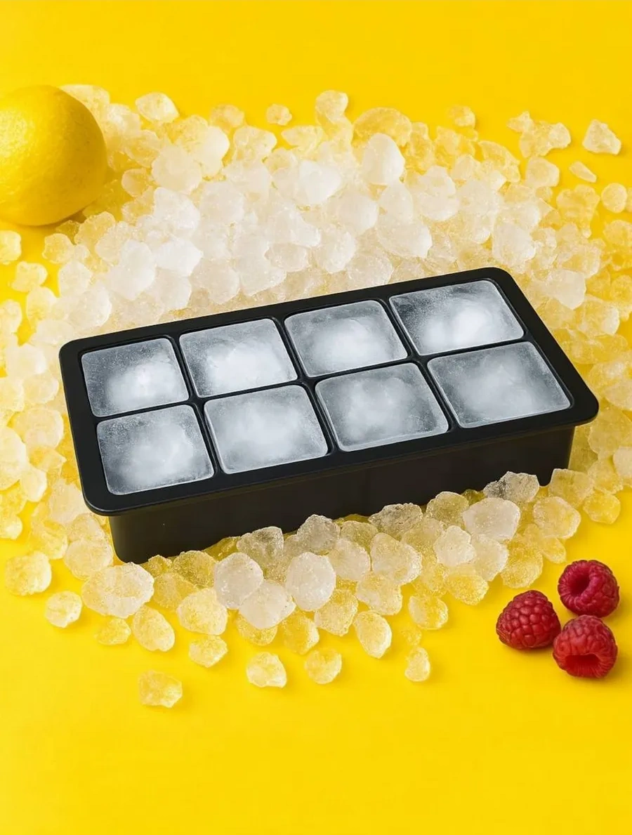 Vesna Krasna Silikon Buz Kalıbı Büyük Hücreli 8 Adet 345264291 Siyah