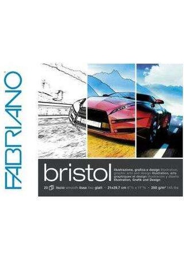 Fabriano Sketch Çizim Blok Bristol A5 250 G 20 Yaprak