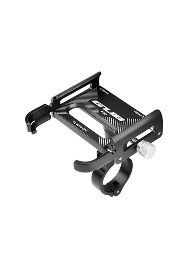 Teltree Gub P30 Bisiklet Ve Motosiklet İçin 360 Dönebilen Alüminyum Telefon Tutucu - Siyah