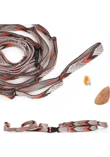 Novahub Açık Kamp Çadırı Depolama Kordonu Paketlenmiş Çözüm Uzatılmış Brown Siyah Siyah