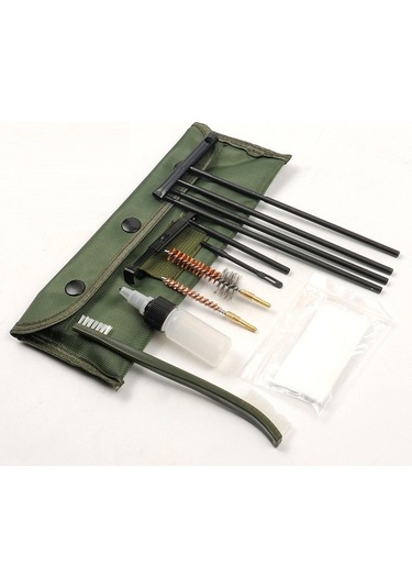 Pazly 11 Parçalı Temizleme Seti, Mutfak Fırçası, Tüp Fırça, Kıl Fırça, M16 Fırça Seti, Temizleyici Seti, Bez Çanta İle