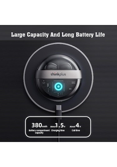 Lenovo Thinkplus T40 Bluetooth 5.2 Kulak İçi Kulaklık