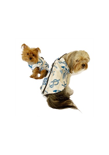Kemique Blue Nautica Su itici Yağmurluk Köpek Yağmurluğu