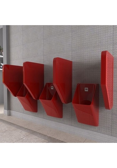 Lucco Loop 45 CM Pisuvar Ara Bölme Kırmızı