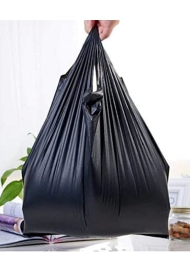Siyah Atlet Poşet 1kg Büyük