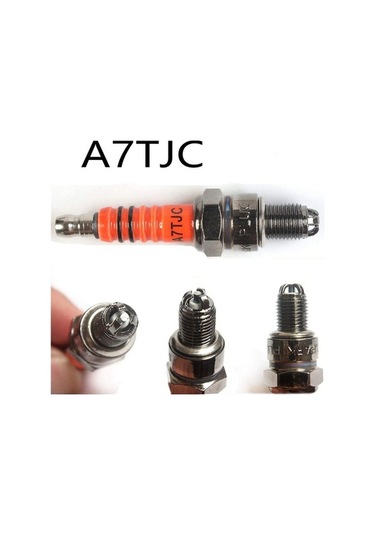 Didadodo Motosiklet Bujisi A7tjc Modifikasyonu Altın Renk, Gy6 50cc-110cc Altın