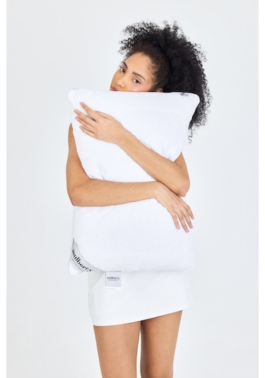 Mulberry Klimalı 4 Mevsim Yastık Çift Taraflı 50x70 Beyaz